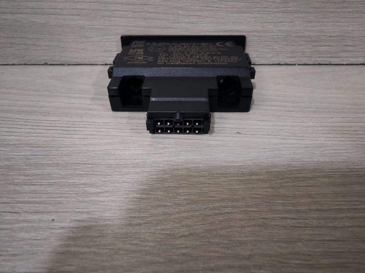 FISHER ROSEMOUNT 12P4983X712 FISHER ROSEMOUNT KL4501X1-BG1 ADDRESS Plug No.7 12P4983X712 REV. M 3