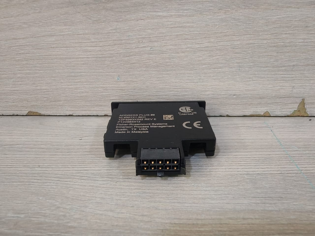 FISHER ROSEMOUNT KL4501X1-BH1 FISHER ROSEMOUNT KL4501X1-BH1 ADDRESS Plug No.8 12P4983X242 REV. E 8