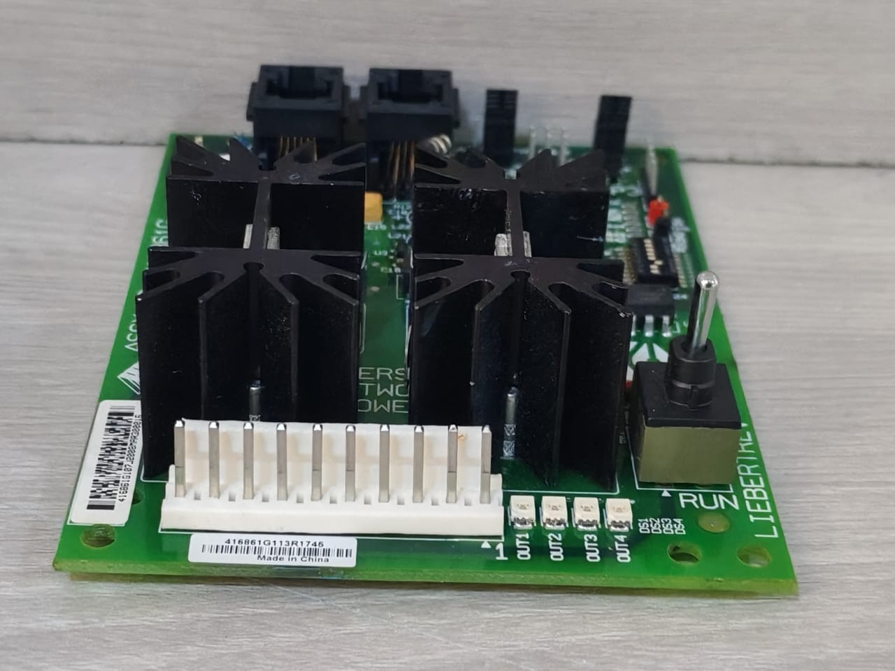 Emerson POWER416861G Liebert Emerson Network Power 416861G Humidification Power Board Driver Control 4