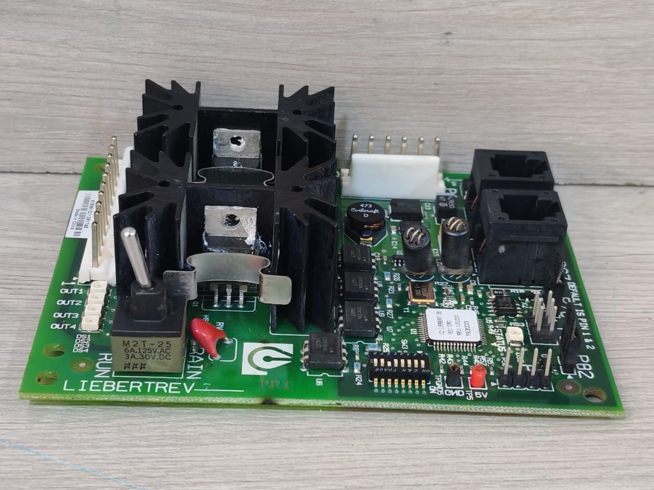 Emerson POWER416861G Liebert Emerson Network Power 416861G Humidification Power Board Driver Control 6