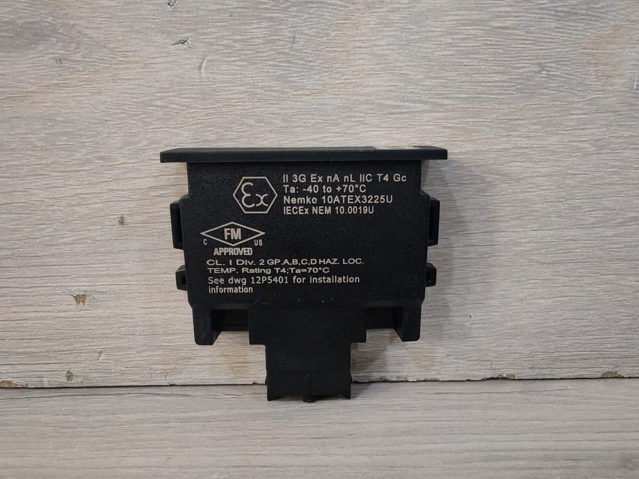 FISHER ROSEMOUNT 12P4983X322 FISHER ROSEMOUNT KL4501X1-BH1 ADDRESS Plug No.8 12P4983X322 REV. F 2