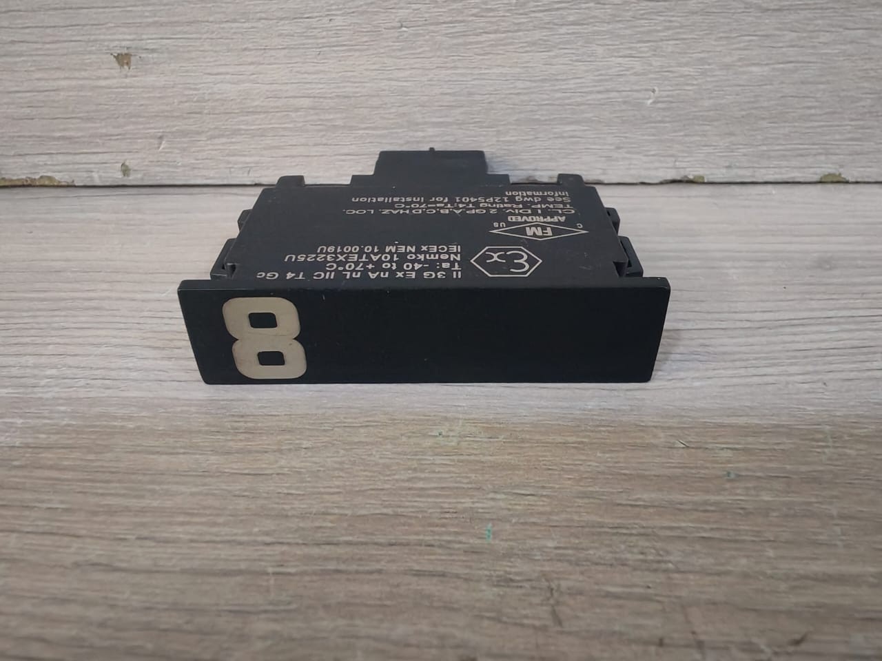 FISHER ROSEMOUNT 12P4983X322 FISHER ROSEMOUNT KL4501X1-BH1 ADDRESS Plug No.8 12P4983X322 REV. F 3