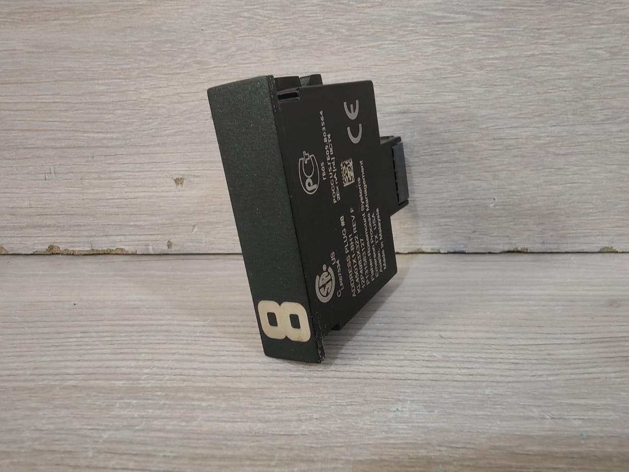 FISHER ROSEMOUNT 12P4983X322 FISHER ROSEMOUNT KL4501X1-BH1 ADDRESS Plug No.8 12P4983X322 REV. F 4