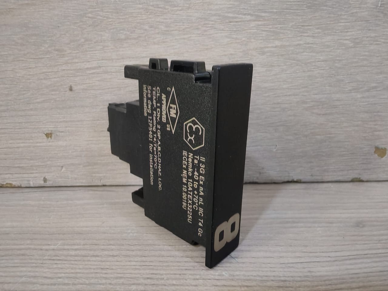 FISHER ROSEMOUNT 12P4983X322 FISHER ROSEMOUNT KL4501X1-BH1 ADDRESS Plug No.8 12P4983X322 REV. F 5