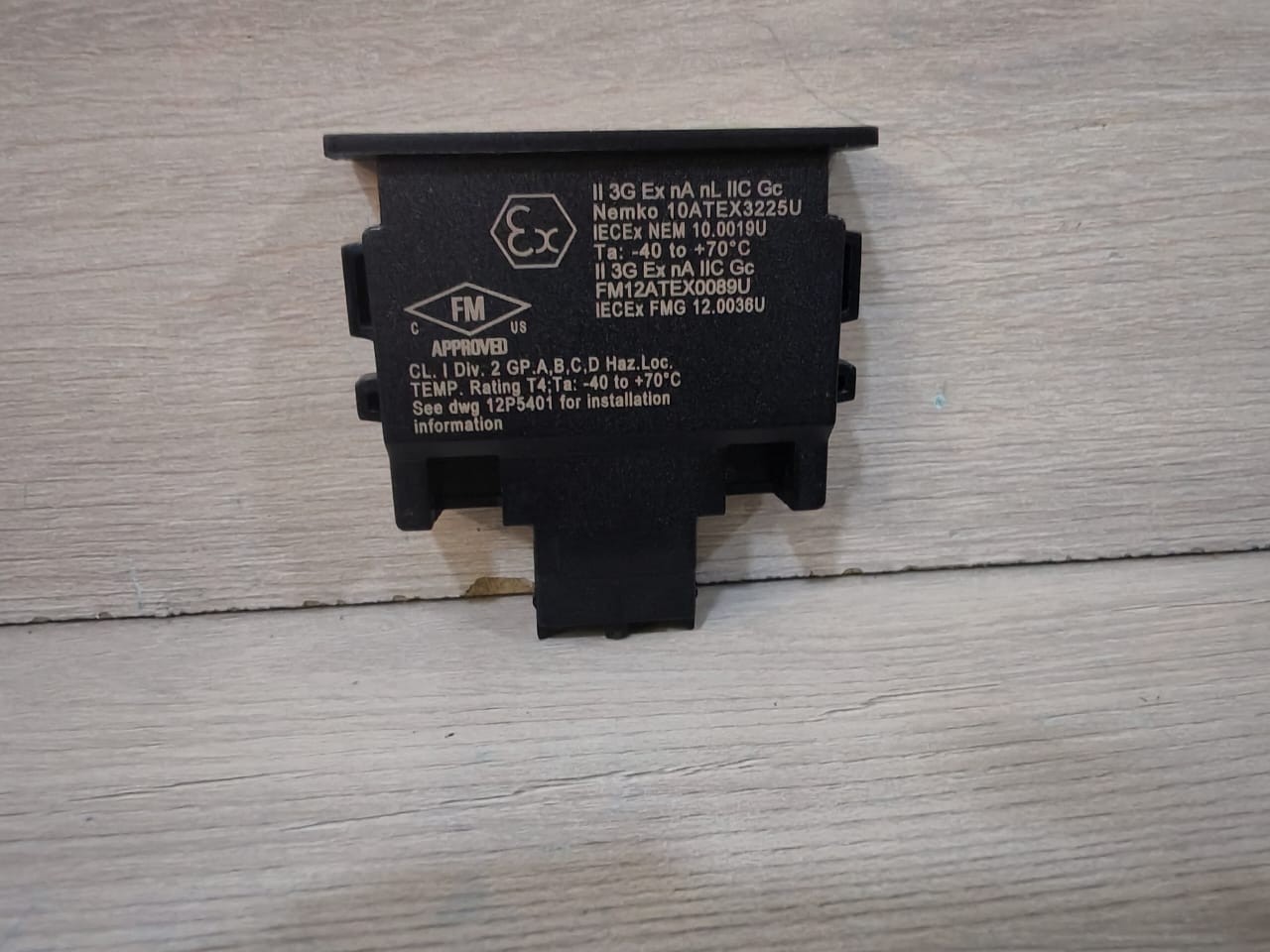 FISHER ROSEMOUNT 12P4983X642 FISHER ROSEMOUNT KL4501X1-BH1 ADDRESS Plug No.8 12P4983X642 REV. K 2