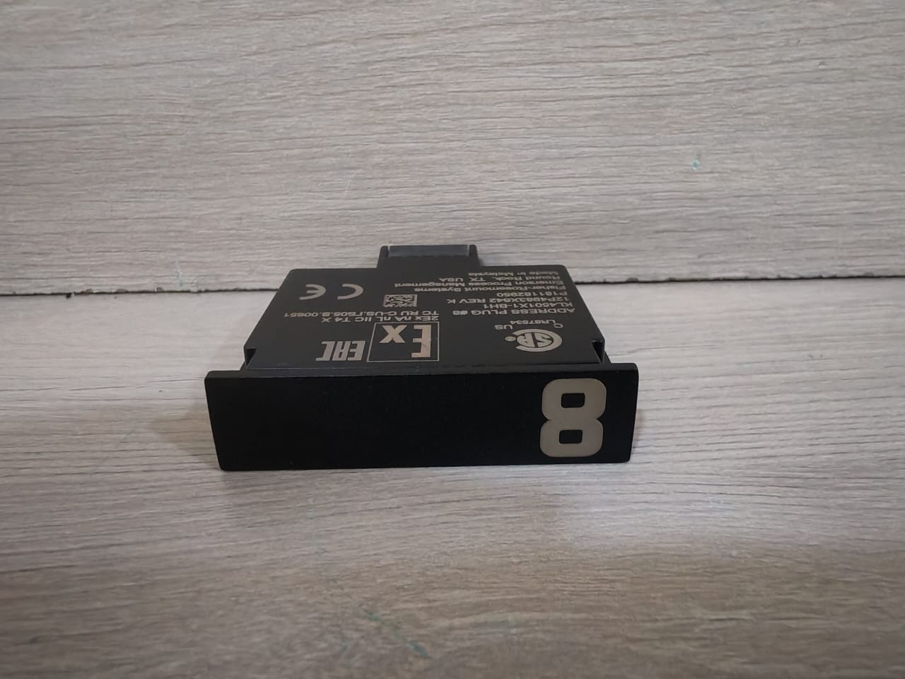 FISHER ROSEMOUNT 12P4983X642 FISHER ROSEMOUNT KL4501X1-BH1 ADDRESS Plug No.8 12P4983X642 REV. K 3