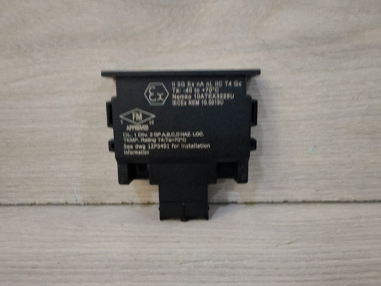 FISHER ROSEMOUNT 12P4983X482 FISHER ROSEMOUNT KL4501X1-BH1 ADDRESS Plug No.8 12P4983X482 REV. H 2