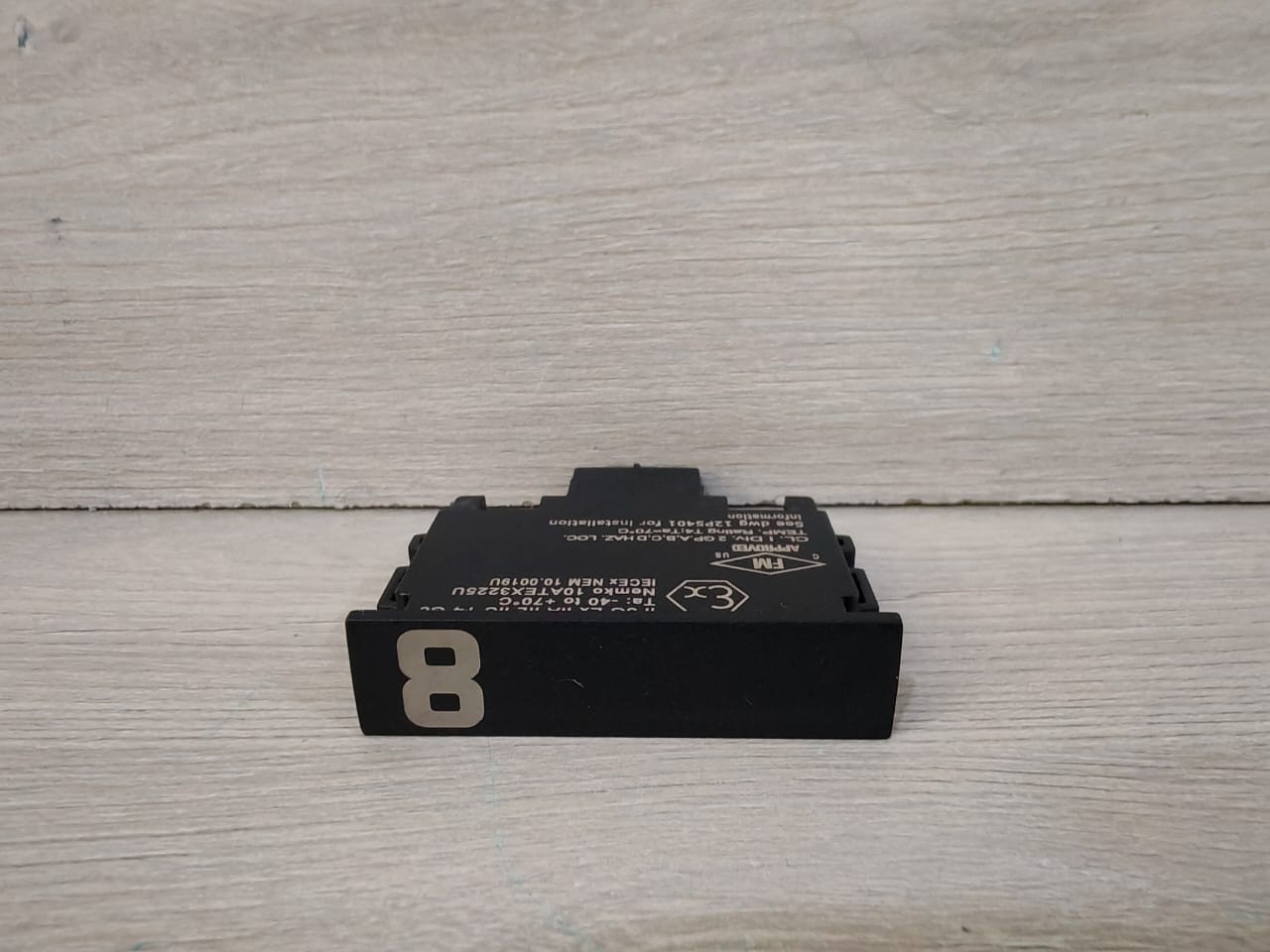 FISHER ROSEMOUNT 12P4983X482 FISHER ROSEMOUNT KL4501X1-BH1 ADDRESS Plug No.8 12P4983X482 REV. H 3