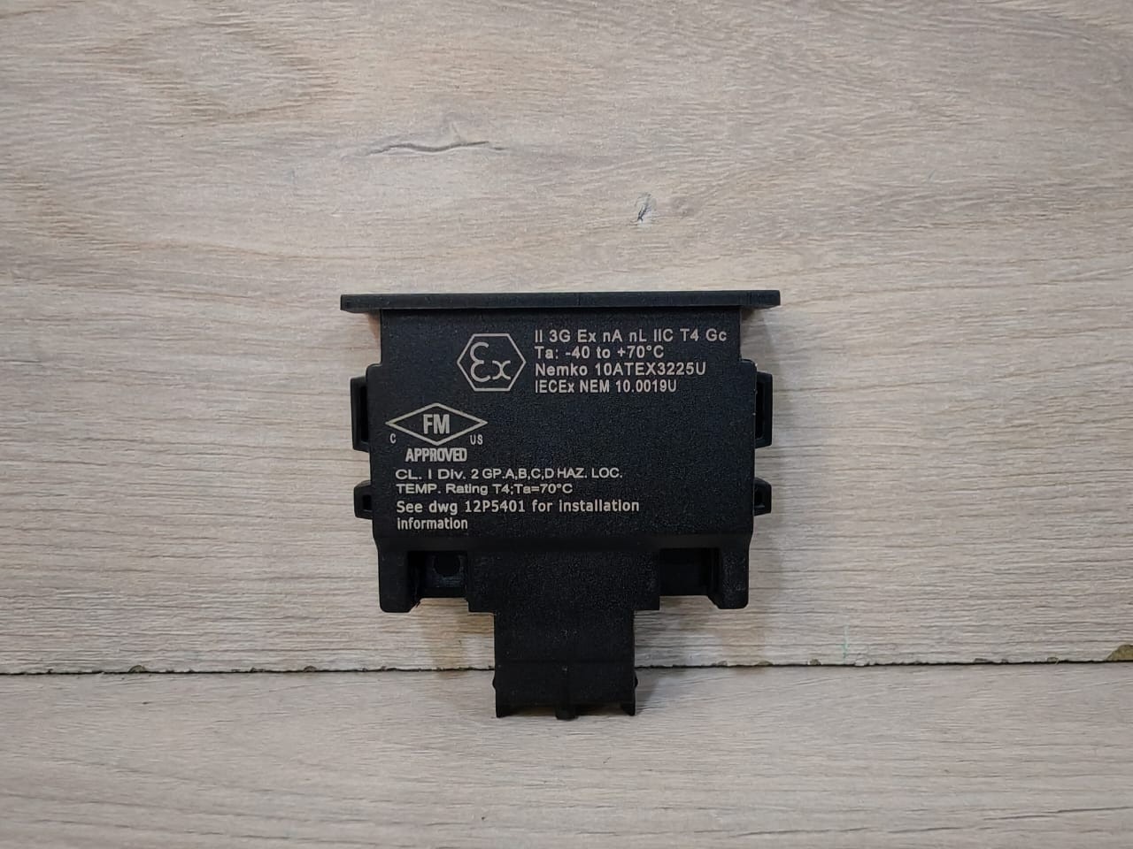 FISHER ROSEMOUNT 12P4983X402 FISHER ROSEMOUNT KL4501X1-BH1 ADDRESS Plug No.8 12P4983X402 REV. G 2