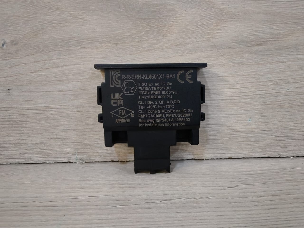 FISHER ROSEMOUNT 12P4983X682 FISHER ROSEMOUNT KL4501X1-BD1 ADDRESS Plug No.4 12P4983X682 REV. M 2