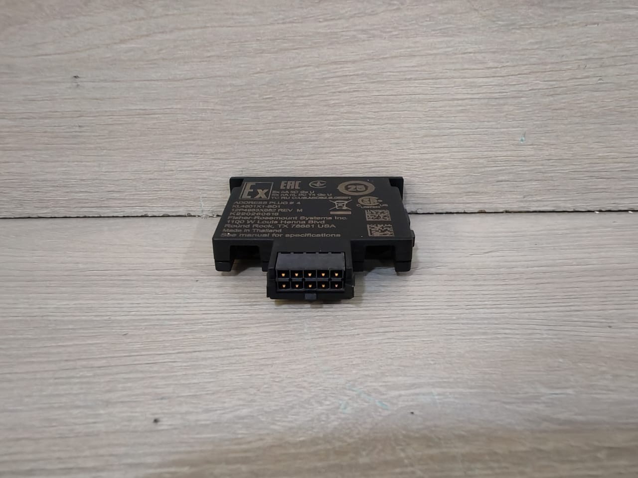 FISHER ROSEMOUNT 12P4983X682 FISHER ROSEMOUNT KL4501X1-BD1 ADDRESS Plug No.4 12P4983X682 REV. M 4