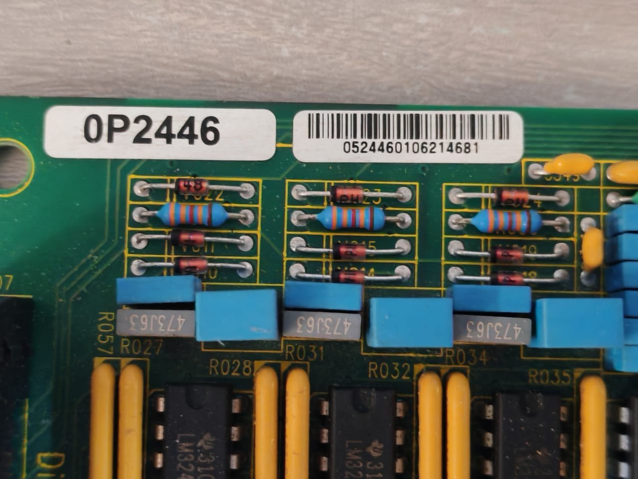 GUTOR 640-1017 GUTOR BY SCHNEIDER ELECTRIC OP2446 / 640-1017 REV 01 MAIN PROCESSOR BOARD 3