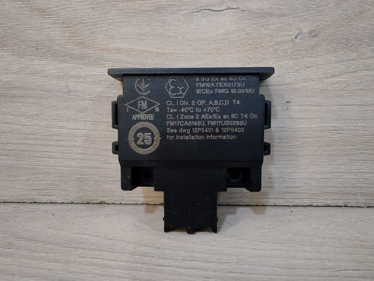 FISHER ROSEMOUNT 12P4983X662 FISHER ROSEMOUNT KL4501X1-BB1 ADDRESS Plug No.2 12P4983X662 REV. L 2
