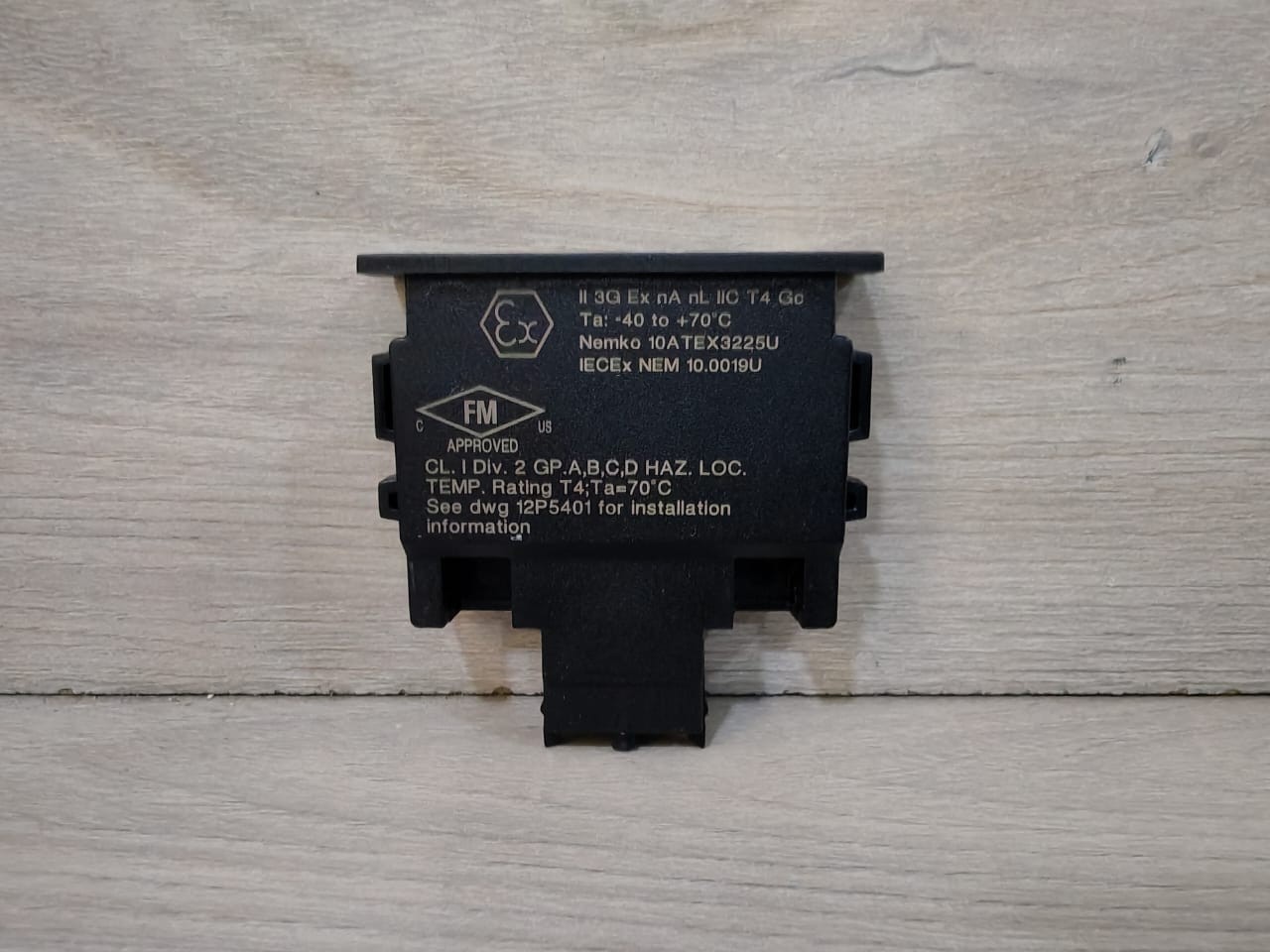 FISHER ROSEMOUNT 12P4983X292 FISHER ROSEMOUNT KL4501X1-BE1 ADDRESS Plug No.5 12P4983X292 REV. F 2
