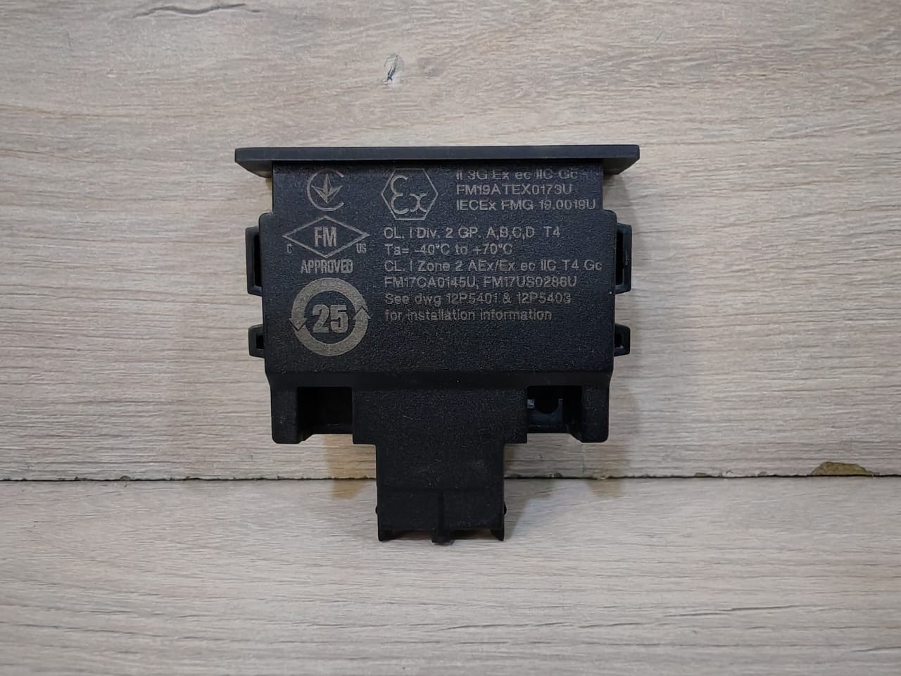 FISHER ROSEMOUNT 12P4983X652 FISHER ROSEMOUNT KL4501X1-BA1 ADDRESS Plug No.1 12P4983X652 REV. L 2