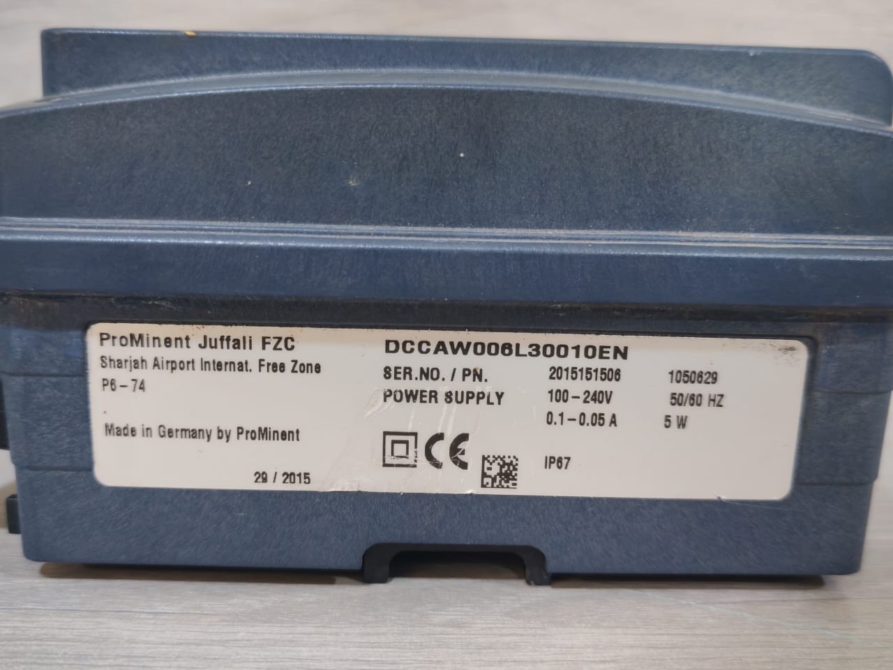 PROMINENT DCCAW006L30010EN Prominent DCCAW006L30010EN Cond_C Compact Controller 2