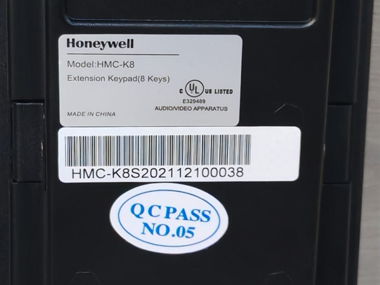 Honeywell HMC-K8 Honeywell HMC-K8 Call Station Extension keypad(8 keys) 5