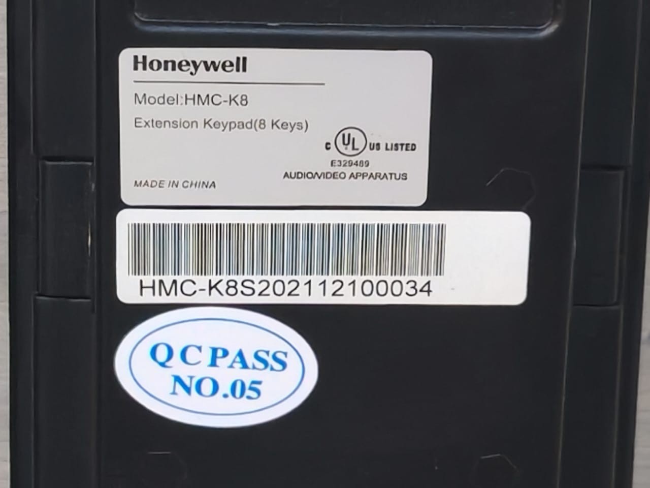 Honeywell HMC-K8 Honeywell HMC-K8 Call Station Extension keypad(8 keys) 2