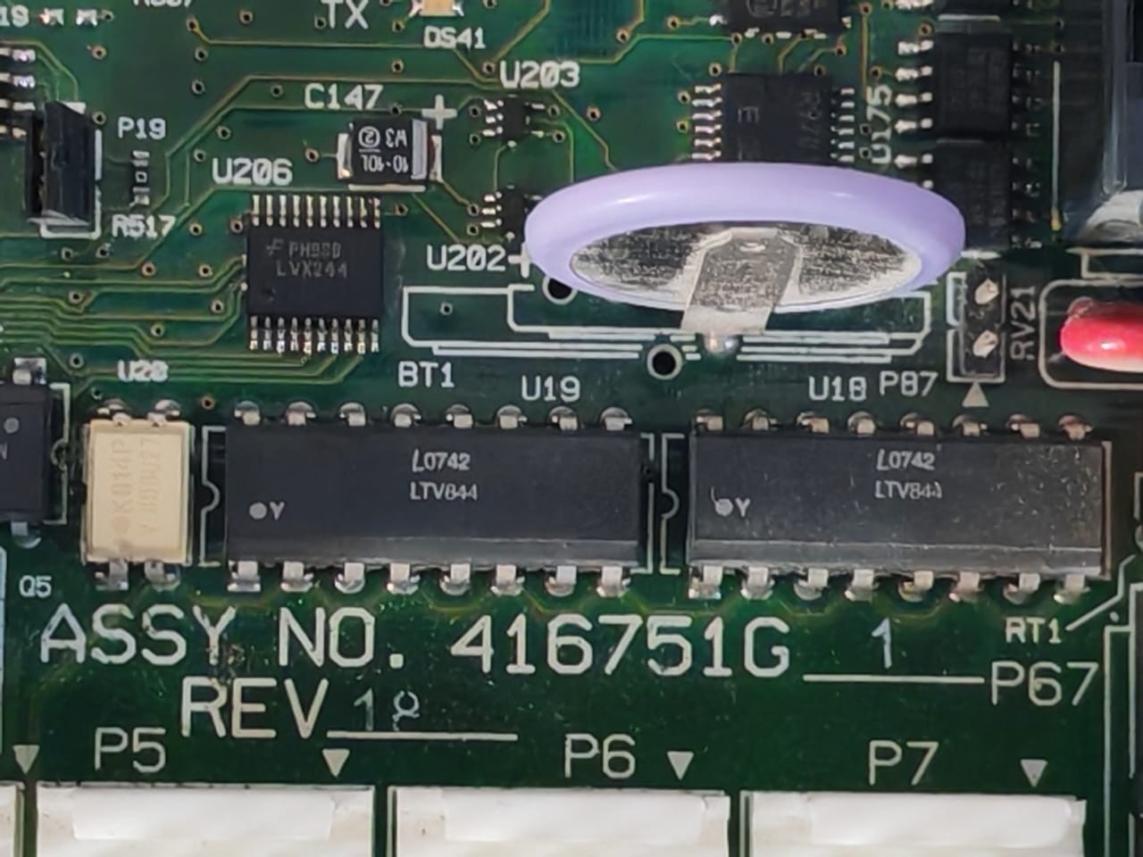 Emerson REV-18 Emerson Liebert 416751G1 Rev 18 Power Circuit Board 2
