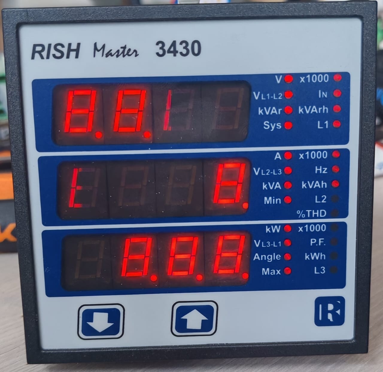 rishab Rish Master 3430 Rish Master 3430 Multi-Function Meter 300V 2