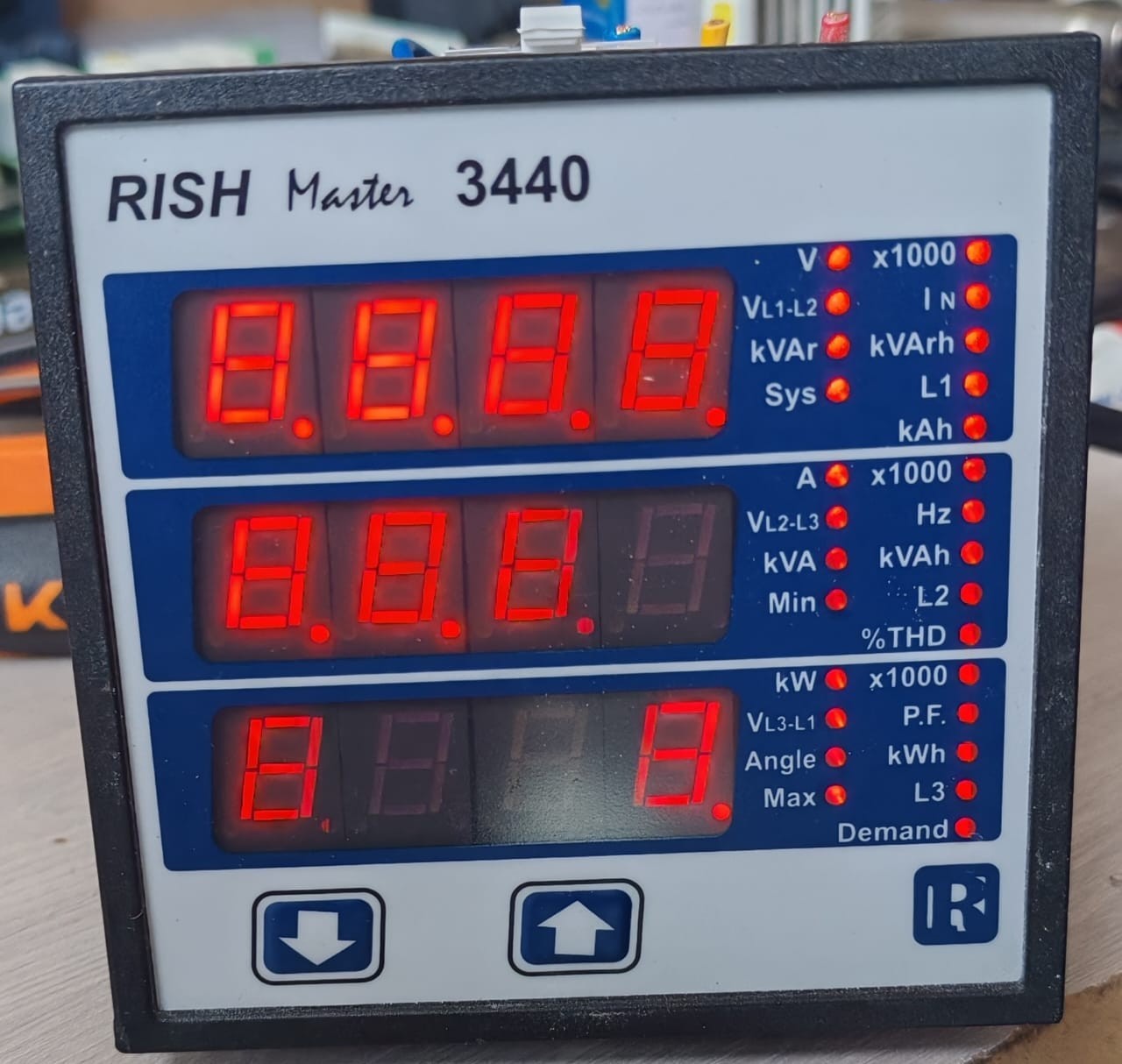 rishab Rish Master 3440 Rish Master 3440 Multi-Function Meter 300V 2
