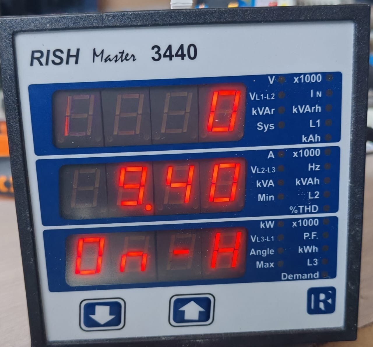 rishab Rish Master 3440 Rish Master 3440 Multi-Function Meter 300V 3