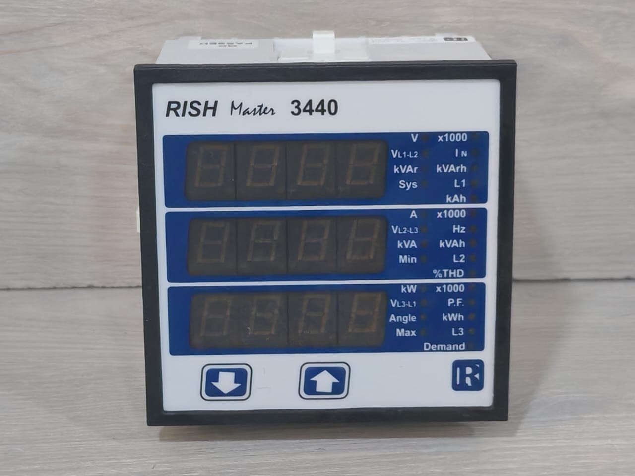 rishab Rish Master 3440 Rish Master 3440 Multi-Function Meter 300V 7