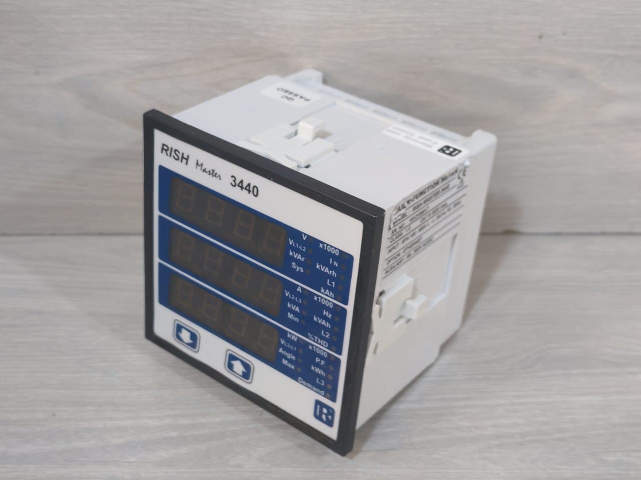 rishab Rish Master 3440 Rish Master 3440 Multi-Function Meter 300V 8
