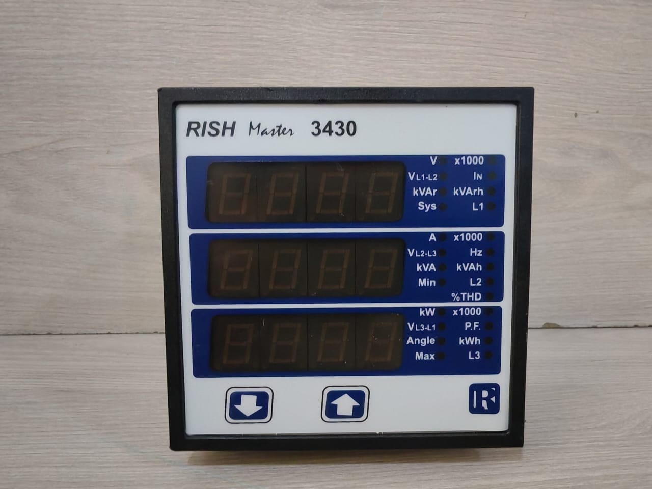 rishab Rish Master 3430 Rish Master 3430 Multi-Function Meter 300V with RS485 + two pulse output 3