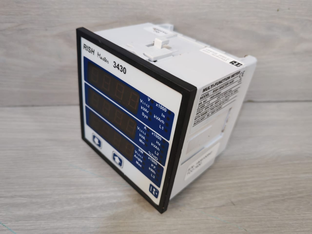 rishab Rish Master 3430 Rish Master 3430 Multi-Function Meter 300V with RS485 + two pulse output 4