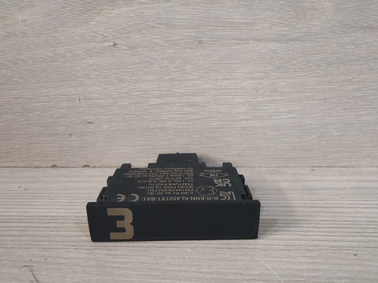 FISHER ROSEMOUNT 12P4983X672 FISHER ROSEMOUNT KL4501X1-BC1 ADDRESS Plug No.3 12P4983X672 REV. M 3