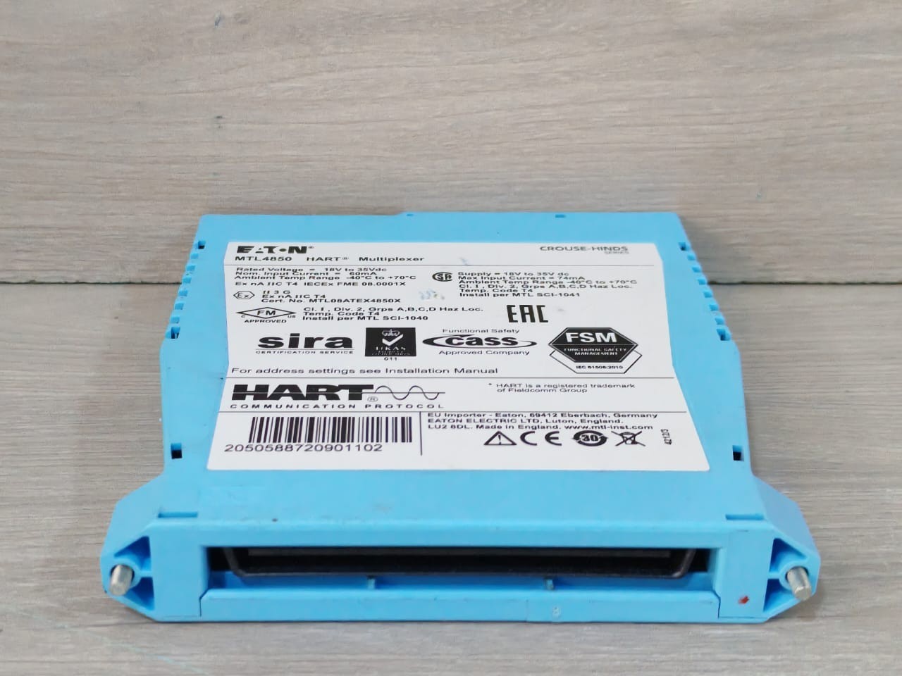 Eaton MTL4850 Eaton MTL4850 HART Multiplexer 7