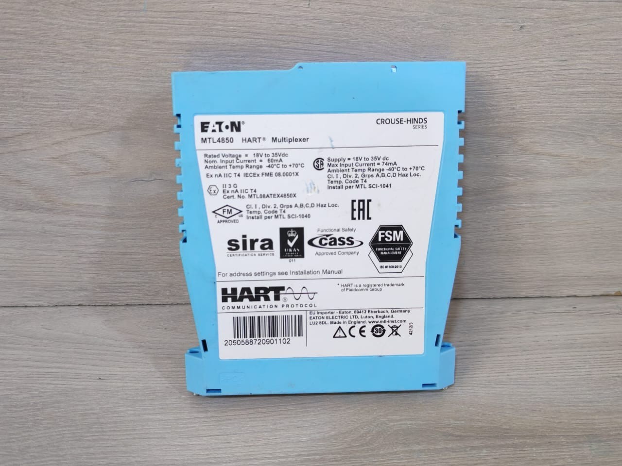 Eaton MTL4850 HART Multiplexer