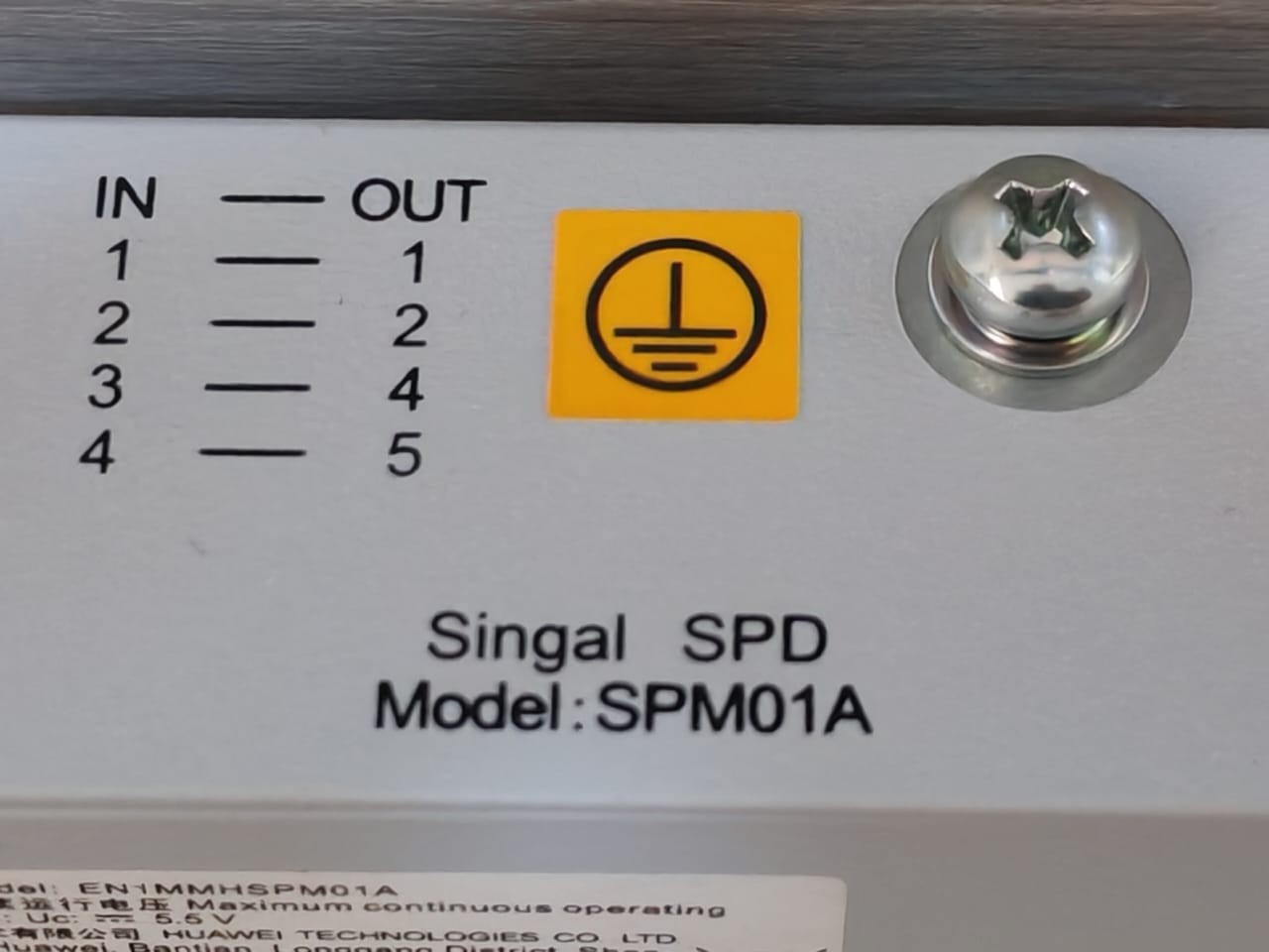 Unbranded 02310MPX EN1MMHHSPM01A Lightning Protection Board 3KA/5KA 02310MPX 3