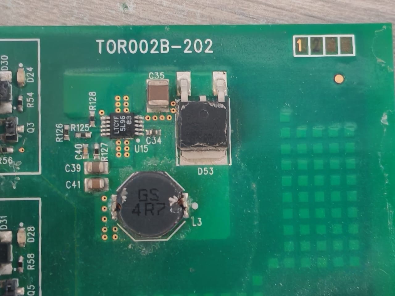 Unbranded 1608VI9 0251 T0R002B-202 PCB Board 1608VI9 0251 2