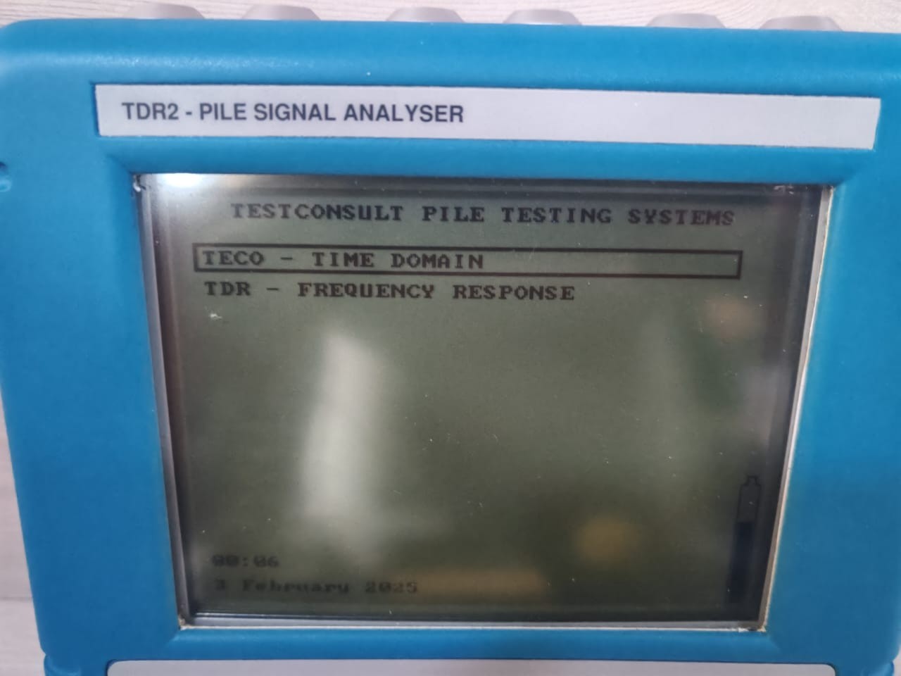 Testconsult Equipment TRD2 TRD2-Pile Signal Analyser Testconsult Equipment 3