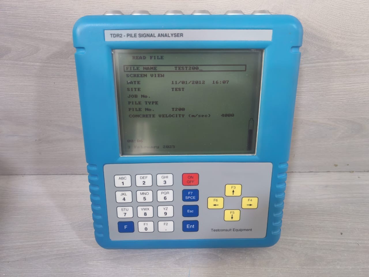 Testconsult Equipment TRD2 TRD2-Pile Signal Analyser Testconsult Equipment 5
