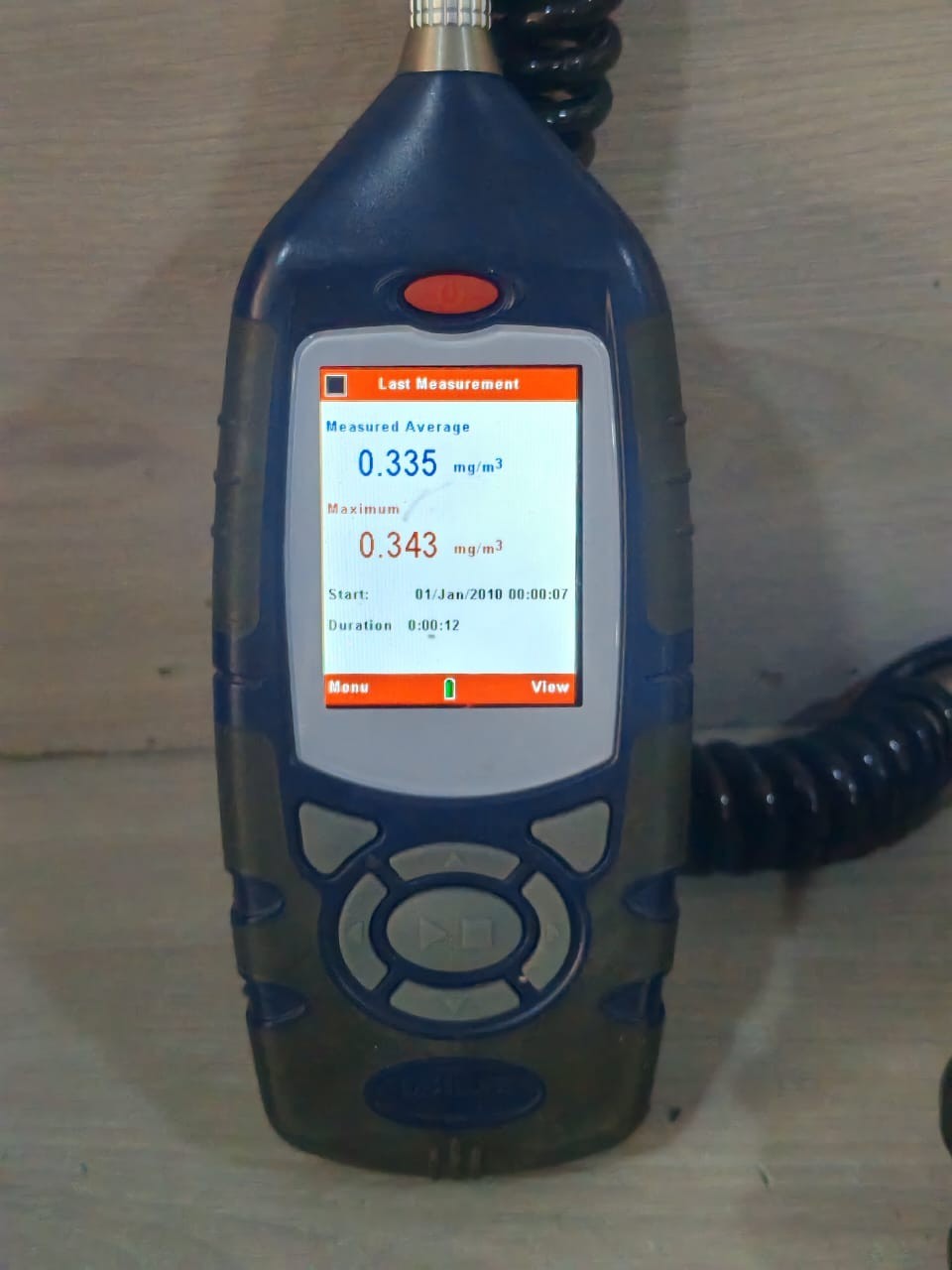 CEL CEL-712 CASELLA CEL-712 F/W VER. 206-017-02 MICRODUST SERIES PRO TESTER-INCOMPLETE ACCS 4