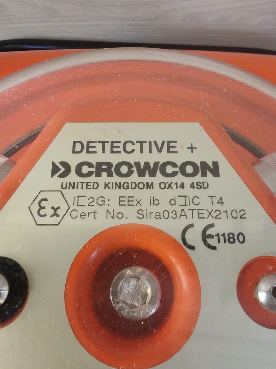 CROWCON SIRA03ATEX2102 CROWCON Detective+ Multi-Gas Monitor Sira03ATEX2102 230VAC - W/O ACCS 5