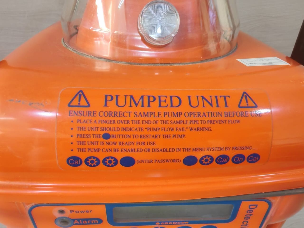 CROWCON SIRA03ATEX2102 CROWCON Detective+ Multi-Gas Monitor Sira03ATEX2102 230VAC - W/O ACCS 9