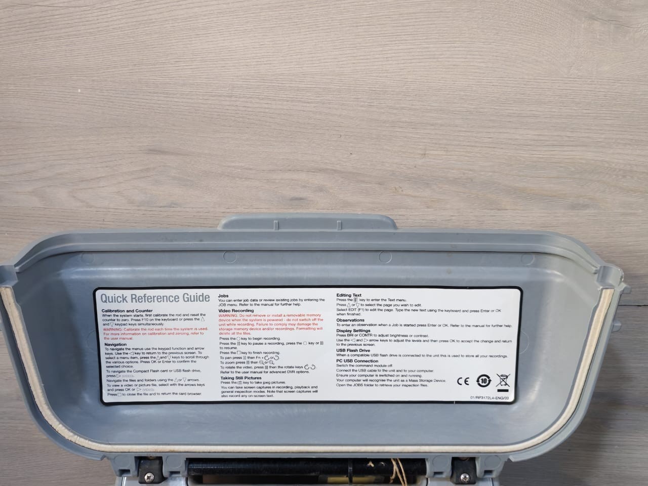 Radiodetection SYSTEM-TRIED Radiodetection GatorCam4 PushRod Inspection System 6