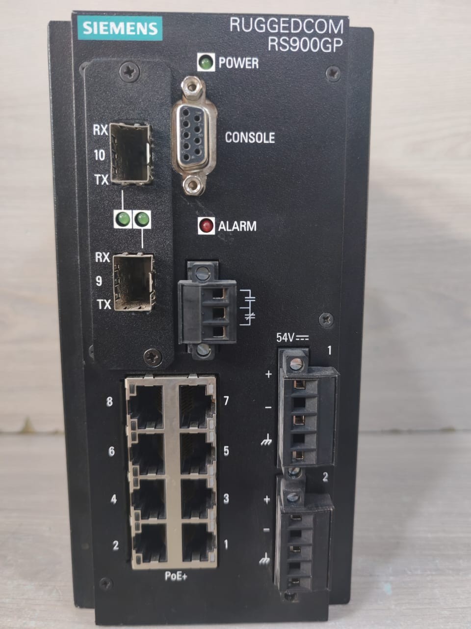 Siemens RS900GP-D-FG52-XX SIEMENS RUGGEDCOM RS900GP-D-FG52-XX ETHERNET SWITCH 2