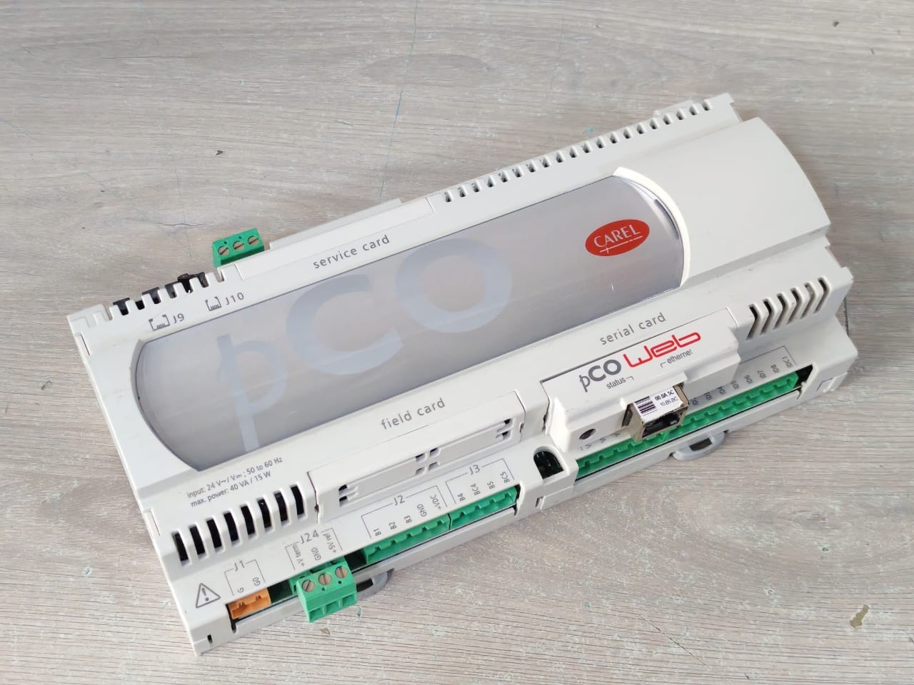 CAREL PCO3000AS0 REV.2.011 W/ PCO WEB PC01000WBO CAREL PCO PCO3000AS0 REV.2.011 W/ PCO WEB PC01000WBO PROGRAMMABLE CONTROLLER 4