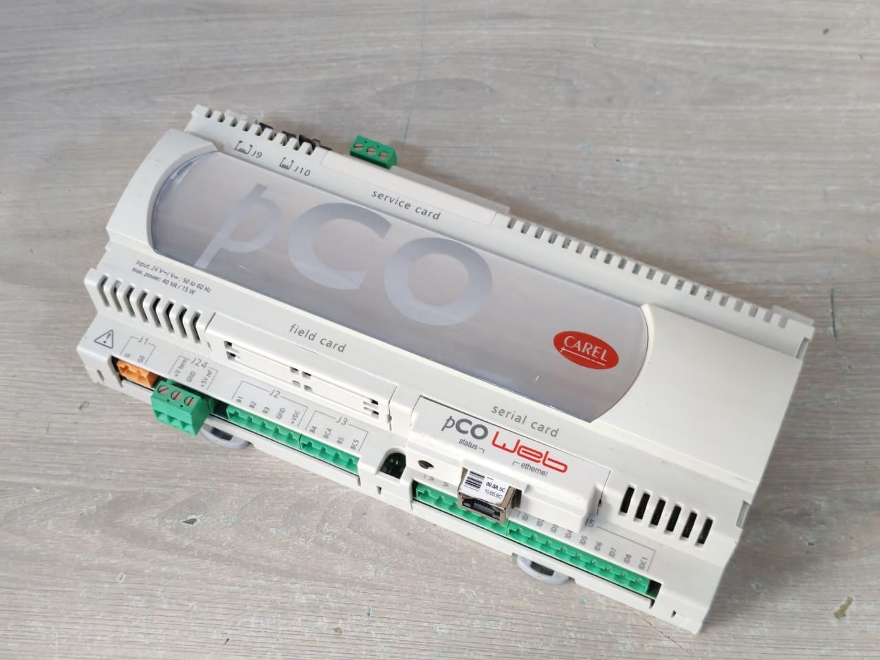 CAREL PCO3000AS0 REV.2.011 W/ PCO WEB PC01000WBO CAREL PCO PCO3000AS0 REV.2.011 W/ PCO WEB PC01000WBO PROGRAMMABLE CONTROLLER 5
