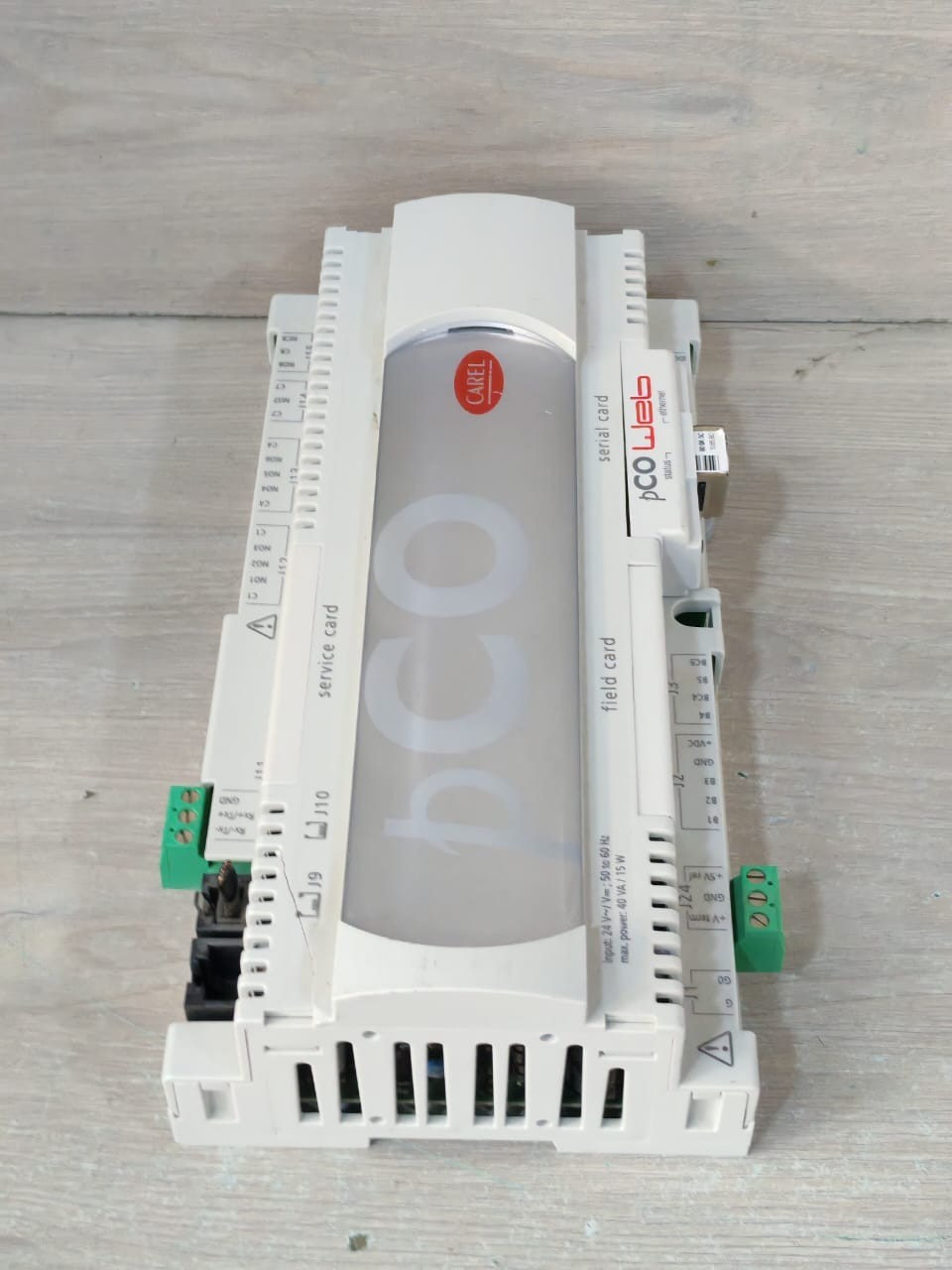 CAREL PCO3000AS0 REV.2.011 W/ PCO WEB PC01000WBO CAREL PCO PCO3000AS0 REV.2.011 W/ PCO WEB PC01000WBO PROGRAMMABLE CONTROLLER 9