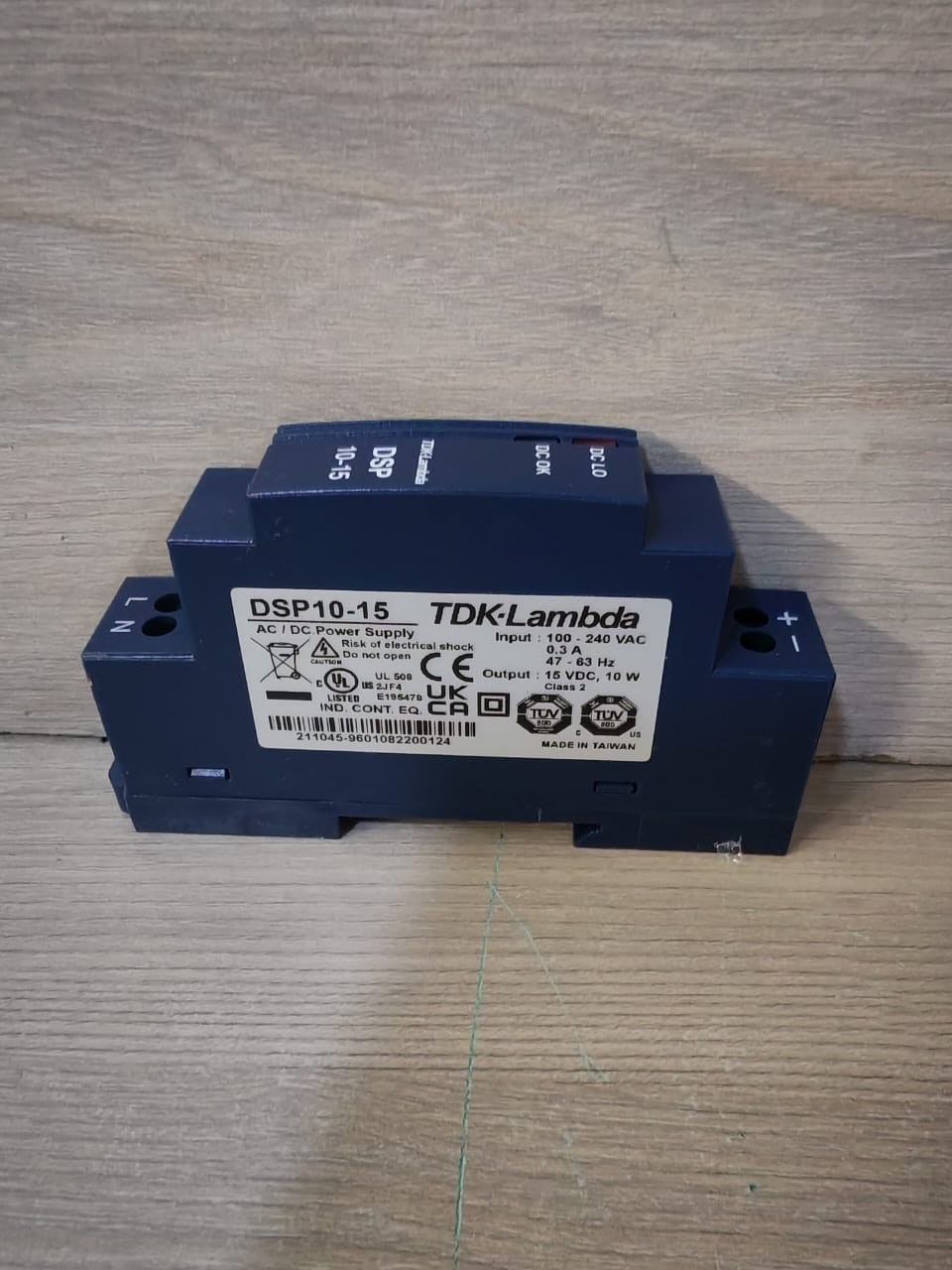 TDK DSP 10-15 TDK-LAMBDA DSP 10-15 AC/DC POWER SUPPLY 3