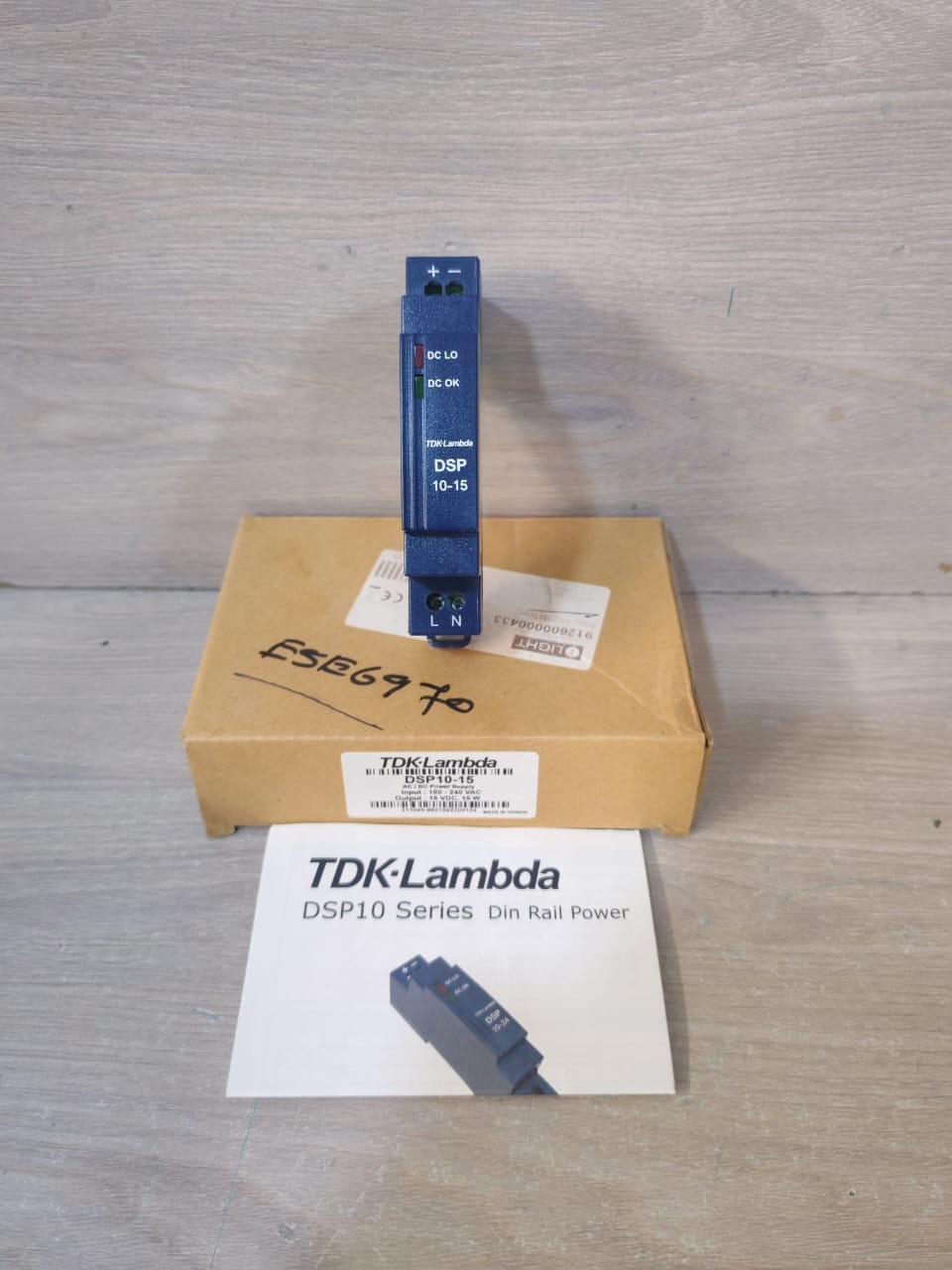 TDK-LAMBDA DSP 10-15 AC/DC POWER SUPPLY