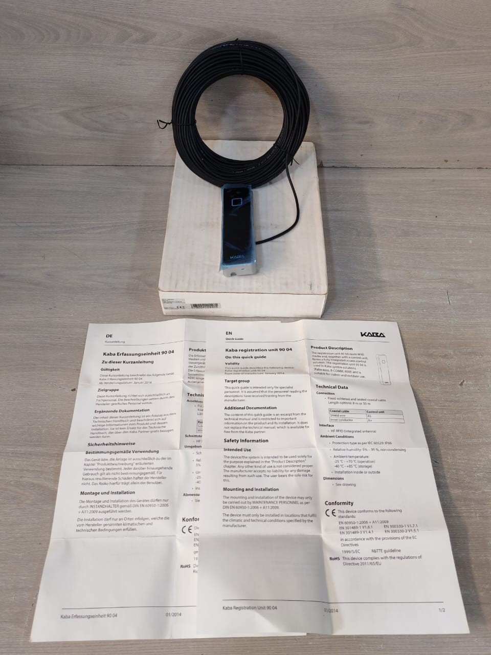 DORMAKABA 9004-K5 Registration Unit