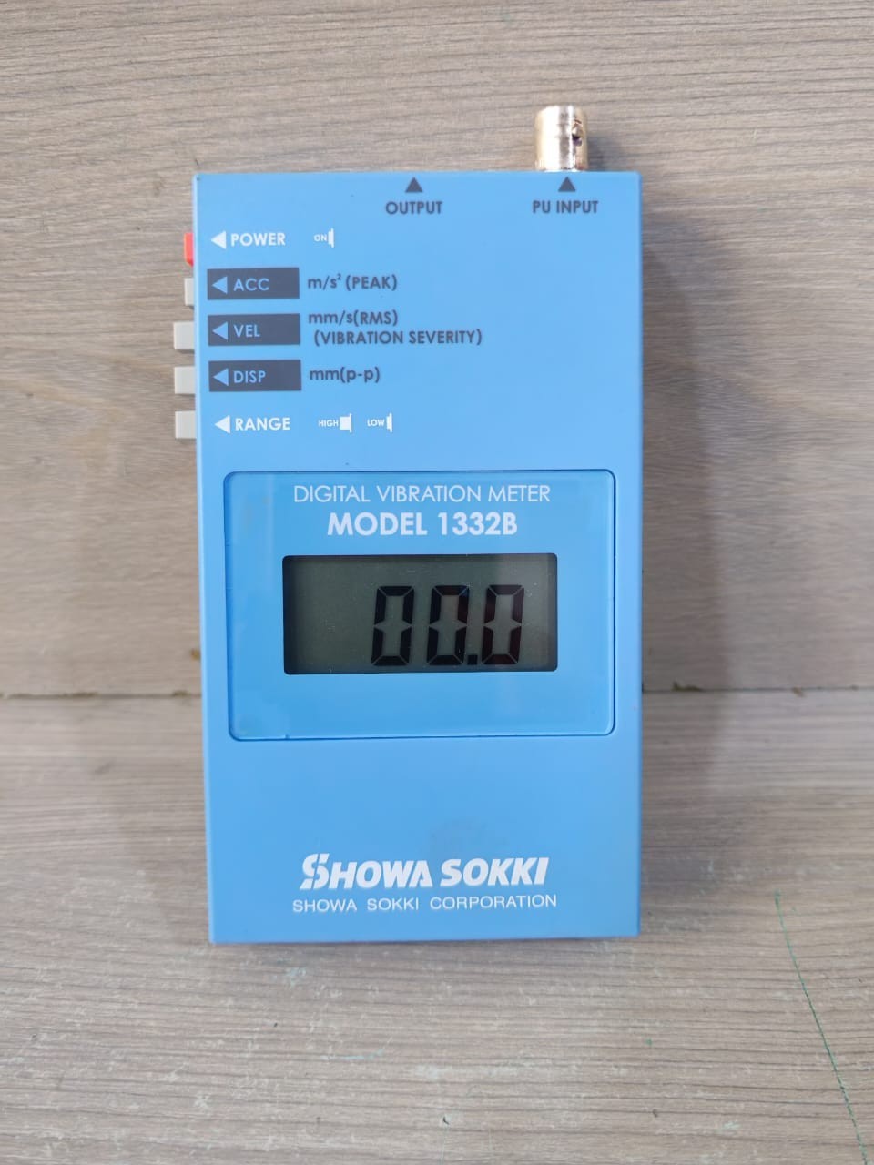 SHOWA SHOKKI 1332B SHOWA SHOKKI MODEL-1332B DIGITAL VIBRATION METER 2