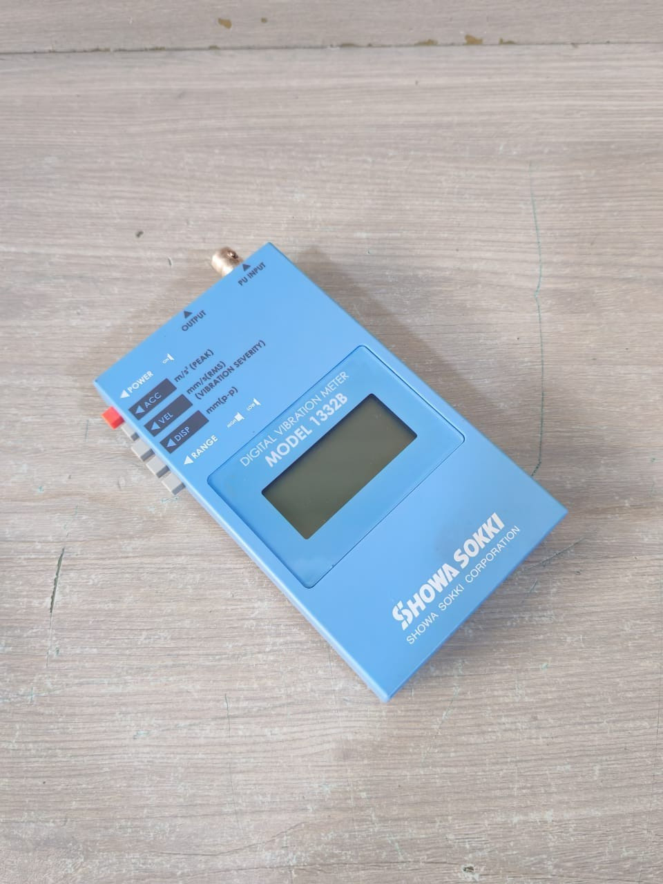 SHOWA SHOKKI 1332B SHOWA SHOKKI MODEL-1332B DIGITAL VIBRATION METER 5